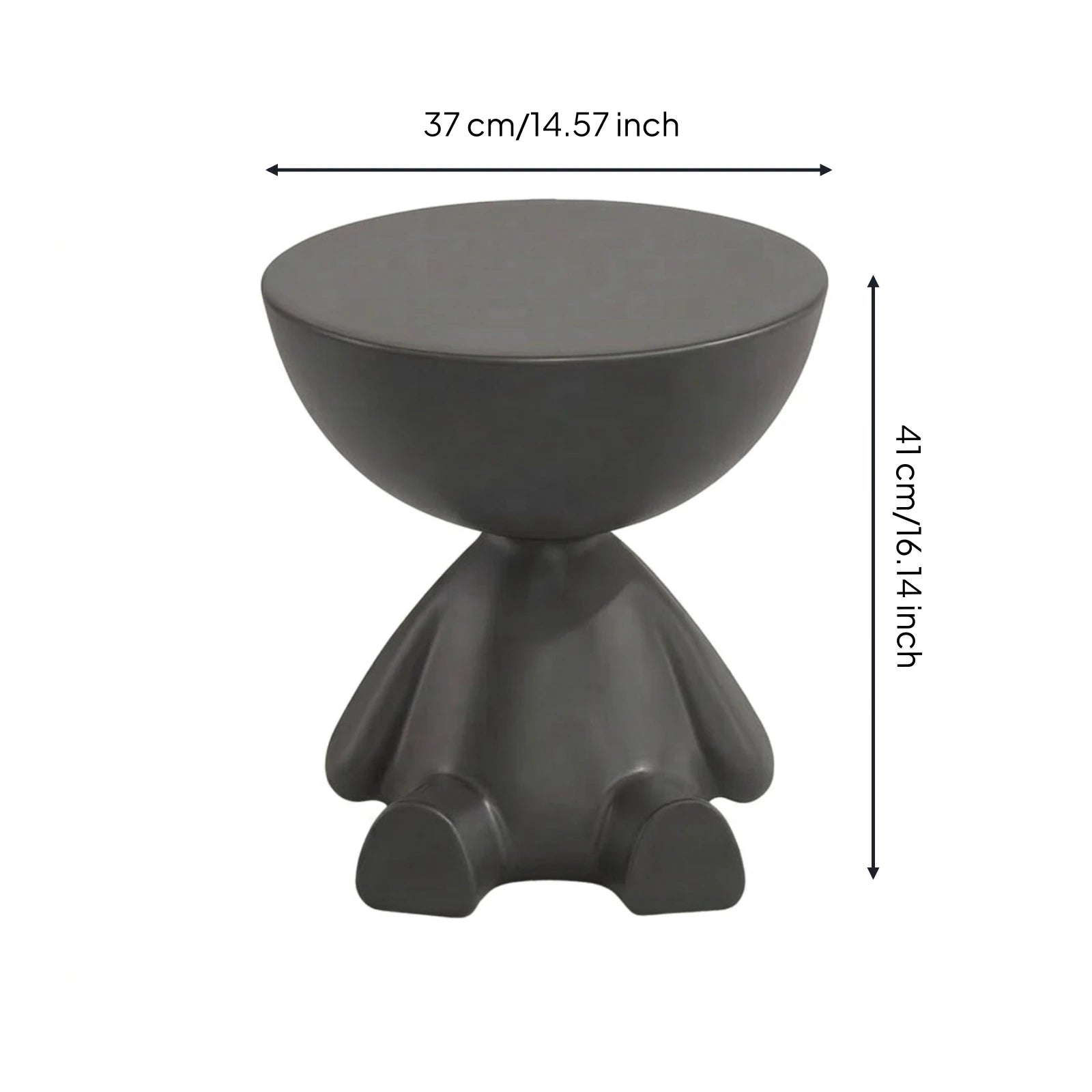 Creative Side End Table Flat Head Bedside Table Household Sofa Side Rack Bedroom Balcony Movable Mini Table Small Apartment Tea