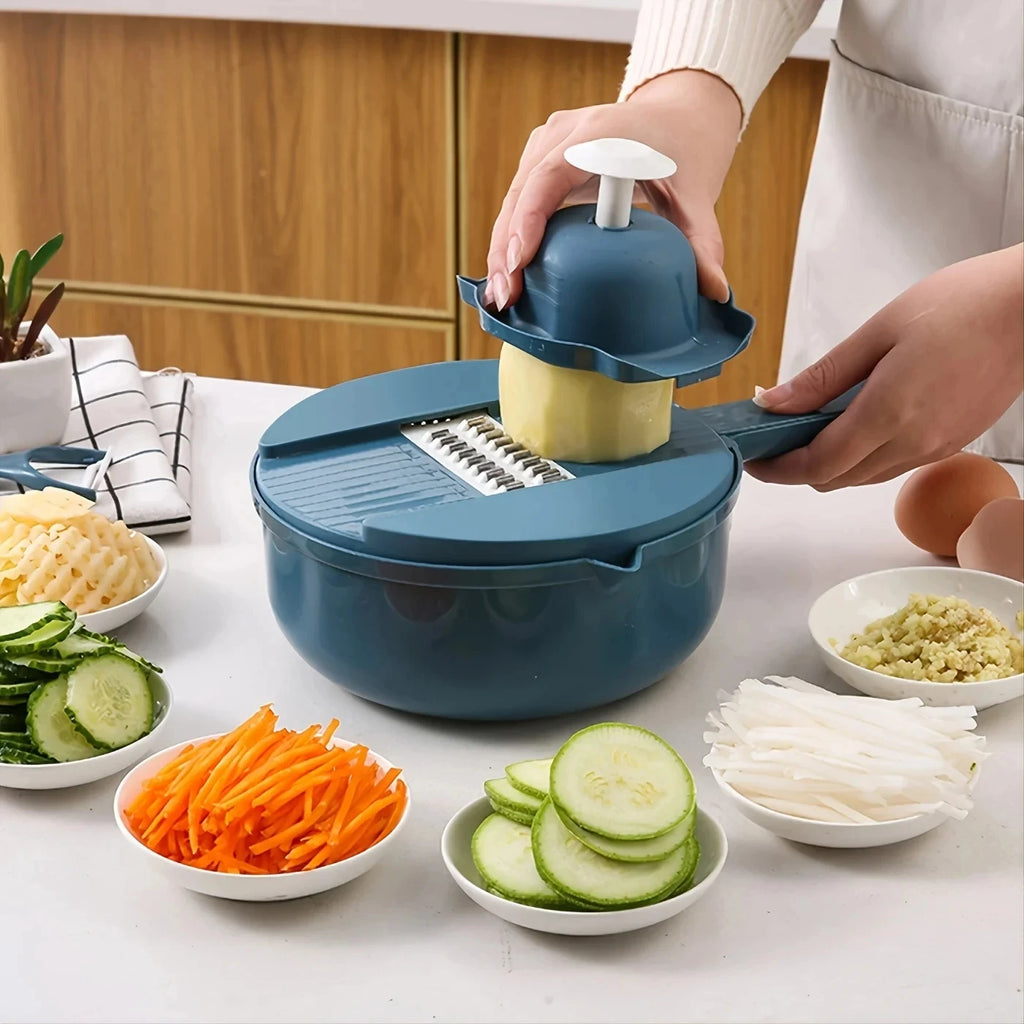 Cortador de Legumes Multifuncional 9 em 1