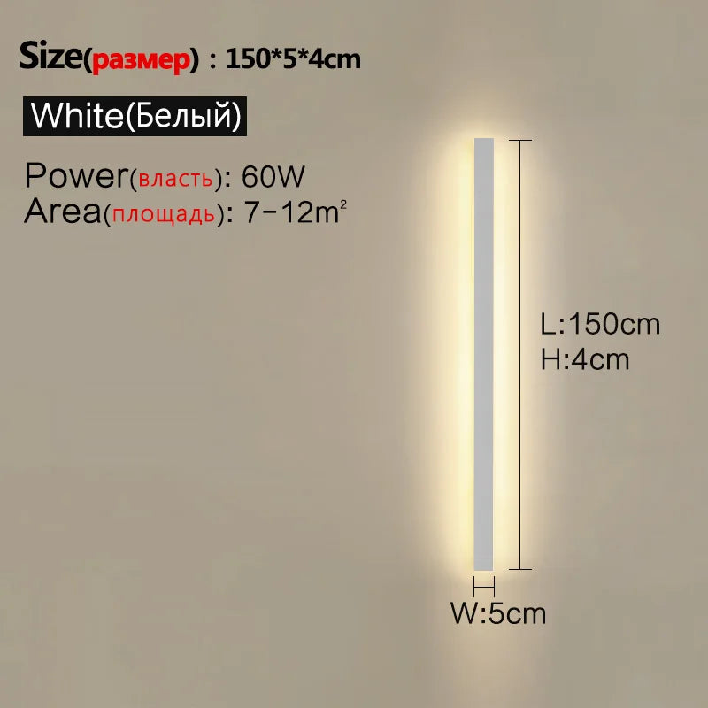 Luminária de parede à prova d'água para jardim externo