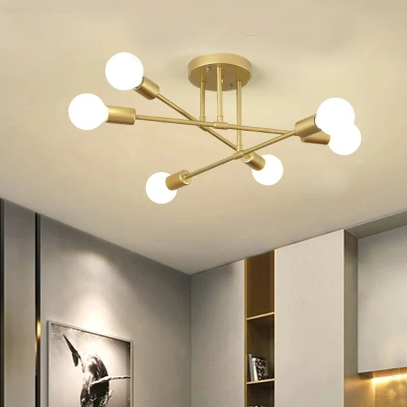 Luminária pendente minimalista nórdica