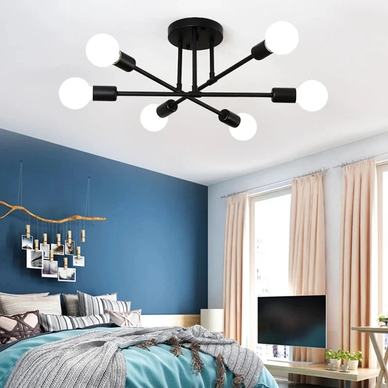 Luminária pendente minimalista nórdica