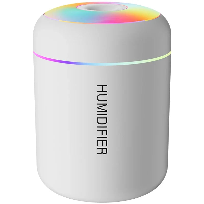Umidificador de ar mini USB de 180 ml com difusor de aromas elétrico