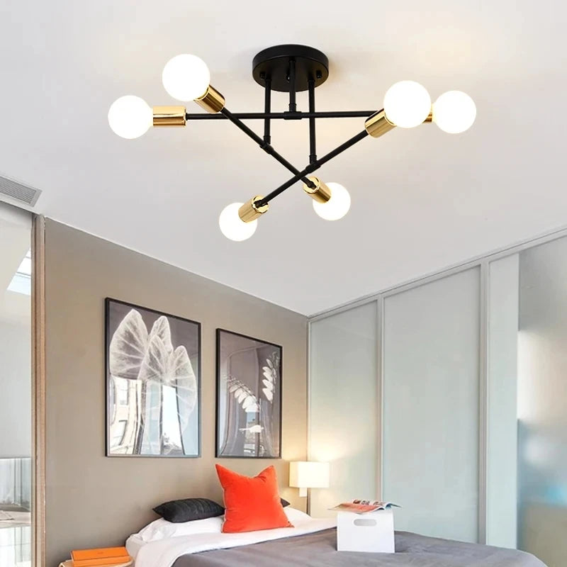 Luminária pendente minimalista nórdica