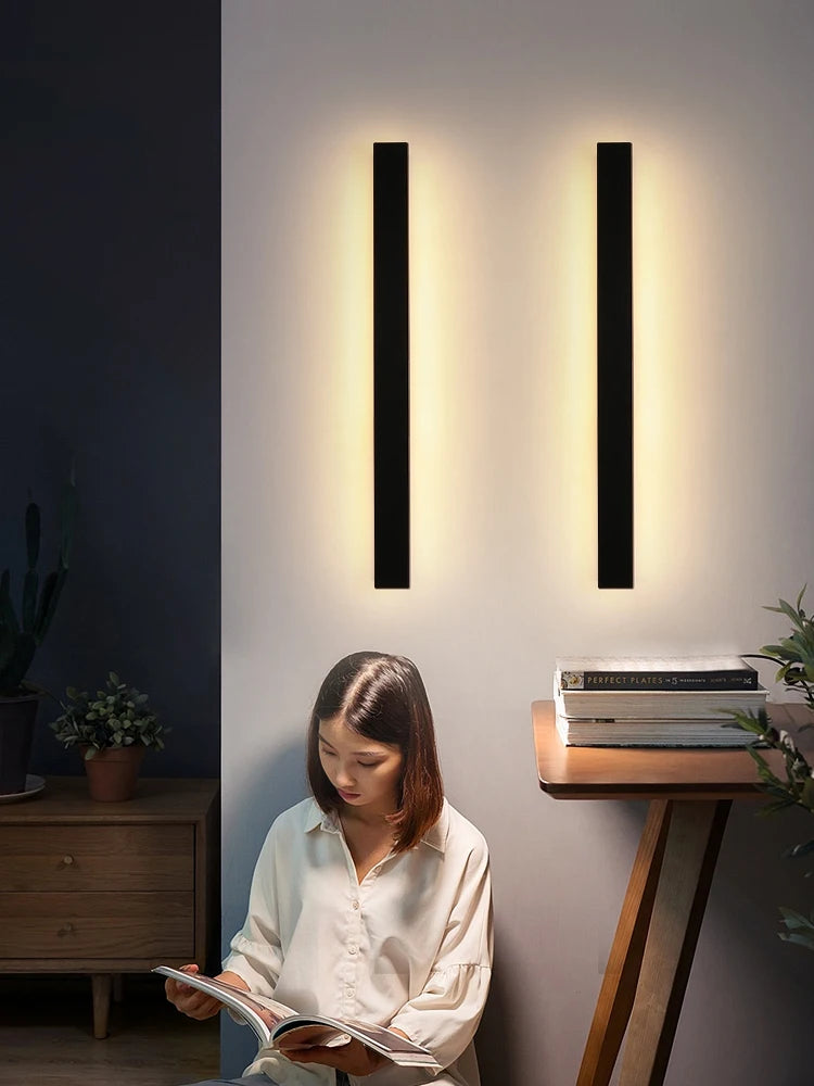 Luminária de parede à prova d'água para jardim externo